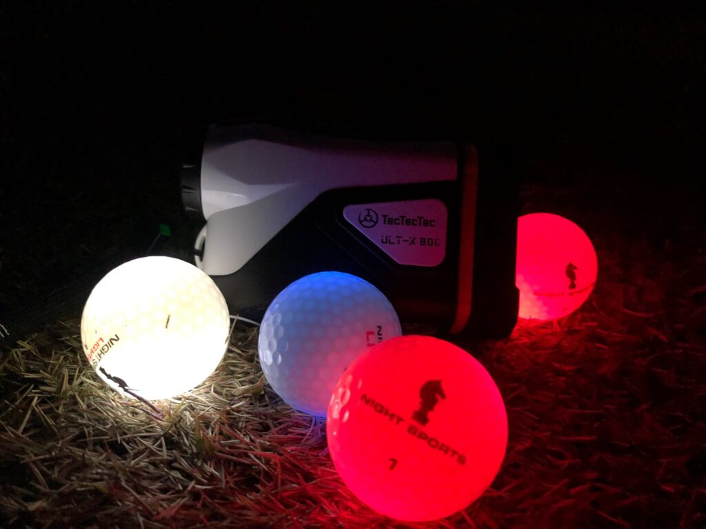 レーザー距離計, ナイトゴルフ,TecTecTec, 光るボール,