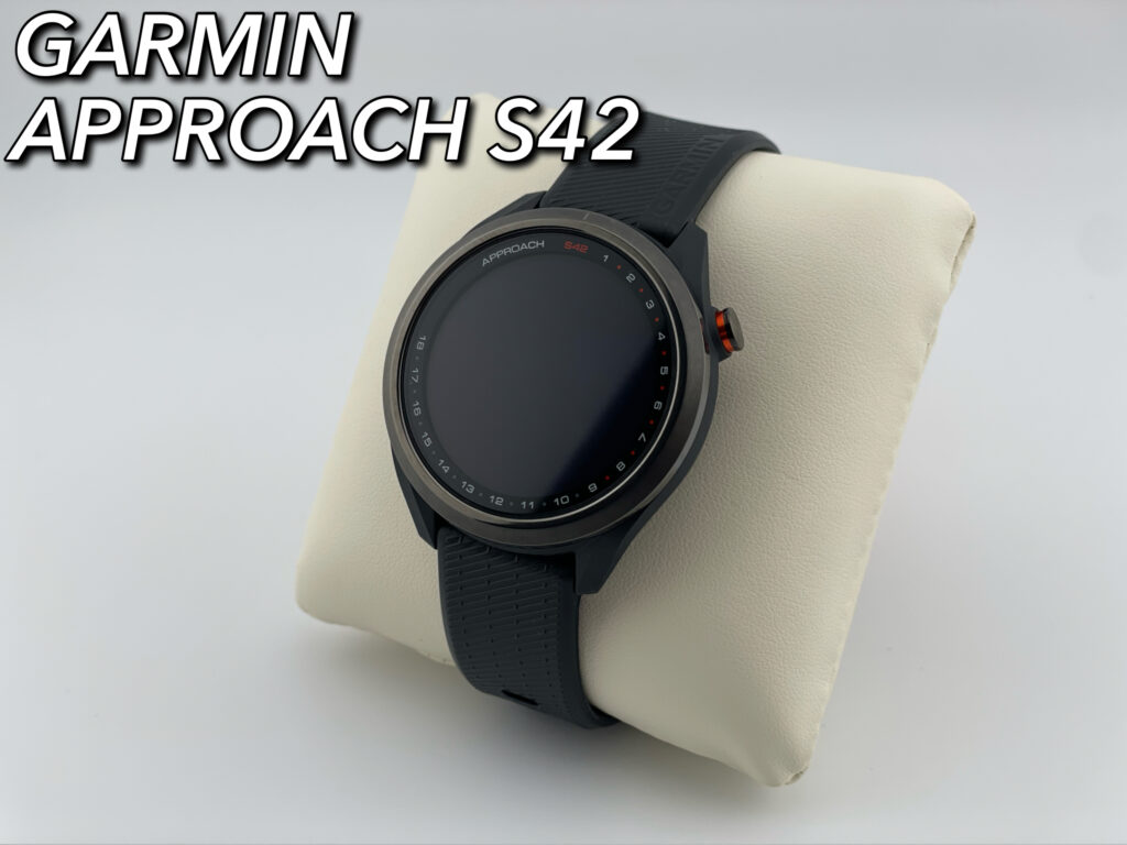 〇新品未使用 Garmin Approach S42 GPSゴルフウォッチ（GARMIN（グレー 